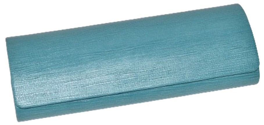 Футляр женский жесткий SG-27 PU змеиная кожа голубой