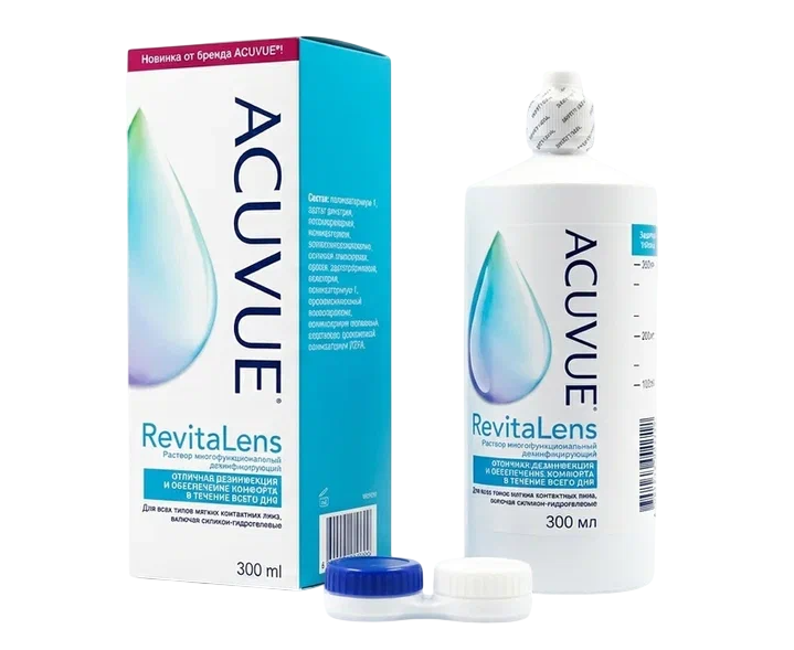 Раствор 300 мл ACUVUE RevitaLens 300 ml