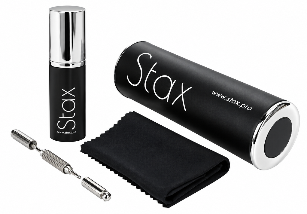 Набор по уходу за очками Stax Pro в тубусе с отверткой